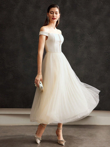 MOTF PREMIUM OFF-SHOULDER TULLE DRESS MOTF PREMIUM OFF-SHOULDER TULLE DRESS