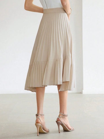 MOTF PREMIUM SOLID PLEATED SKIRT MOTF PREMIUM SOLID PLEATED SKIRT