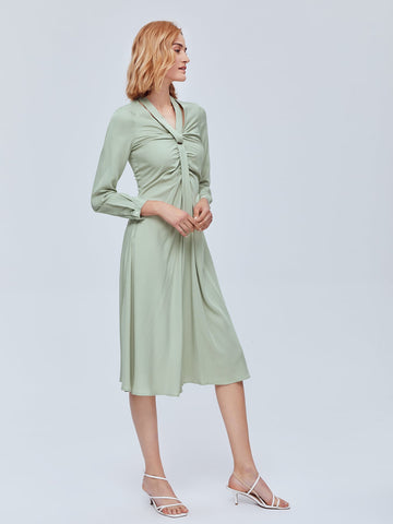 MOTF PREMIUM VISCOSE GATHERED FLOWY DRESS MOTF PREMIUM VISCOSE GATHERED FLOWY DRESS