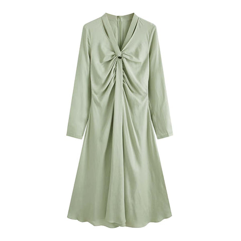 MOTF PREMIUM VISCOSE GATHERED FLOWY DRESS MOTF PREMIUM VISCOSE GATHERED FLOWY DRESS