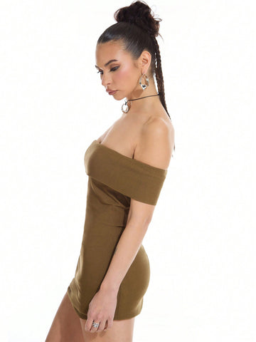 MUSERA Bardot Bodycon Dress MUSERA Bardot Bodycon Dress