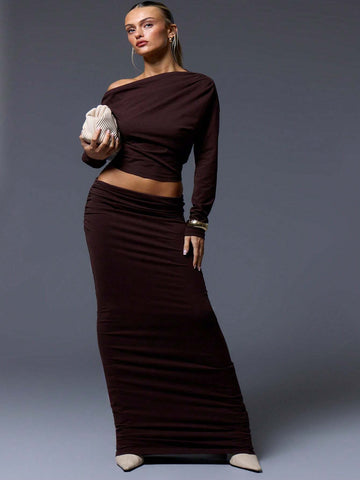 The Shoulder Slouchy Long Sleeve Top The Shoulder Slouchy Long Sleeve Top