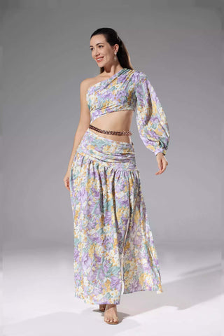 Madilyn Purple Floral Dress Madilyn Purple Floral Dress