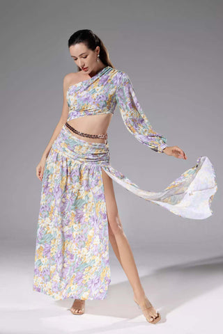 Madilyn Purple Floral Dress Madilyn Purple Floral Dress
