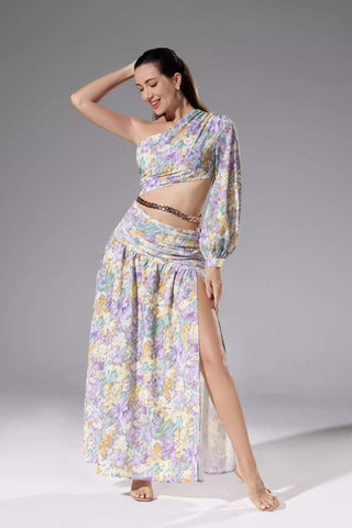 Madilyn Purple Floral Dress Madilyn Purple Floral Dress