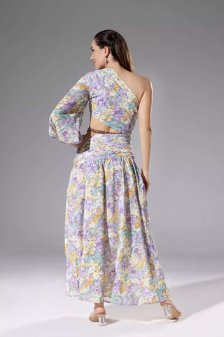 Madilyn Purple Floral Dress Madilyn Purple Floral Dress