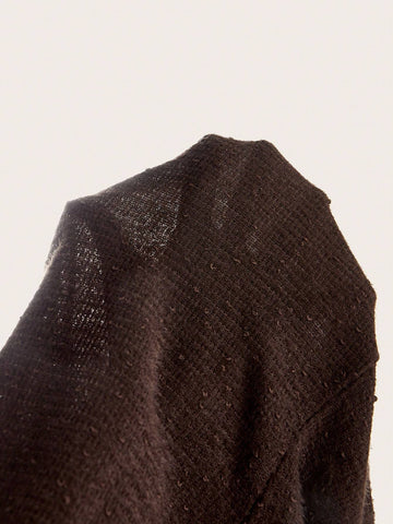 Women's Casual Asymmetric Neck Fitted Long Sleeve Simple Elegant Solid Color T-Shirt, Autumn Women's Casual Asymmetric Neck Fitted Long Sleeve Simple Elegant Solid Color T-Shirt, Autumn