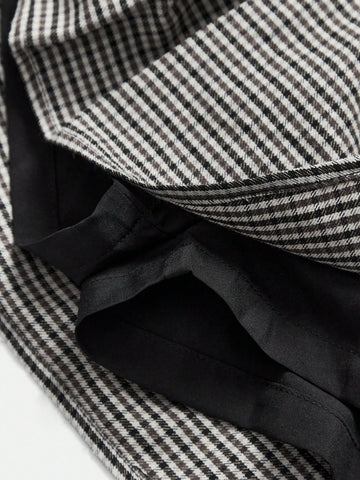 Maija Young Girls Casual Plaid Mini Skirt Maija Young Girls Casual Plaid Mini Skirt