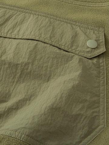 Mini Bala Boys' And Girls' Long Sleeve Suit Baby Loose Fashion Workwear Style Corduroy Patchwork Clothes Mini Bala Boys' And Girls' Long Sleeve Suit Baby Loose Fashion Workwear Style Corduroy Patchwork Clothes