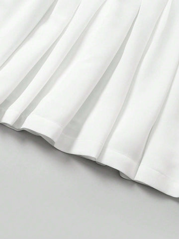 Mini Bala Girls' Dress Summer Little Child Breathable Xiaoxiang Style Collar A-Line Dress Mini Bala Girls' Dress Summer Little Child Breathable Xiaoxiang Style Collar A-Line Dress