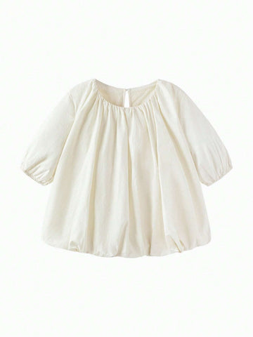 Mini Bala Girls Short Sleeve Shirt Summer Pure Cotton Sweet Shirt Mini Bala Girls Short Sleeve Shirt Summer Pure Cotton Sweet Shirt