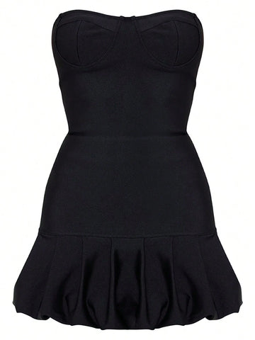 New Fashionable Sexy Bandeau Women Dress New Fashionable Sexy Bandeau Women Dress