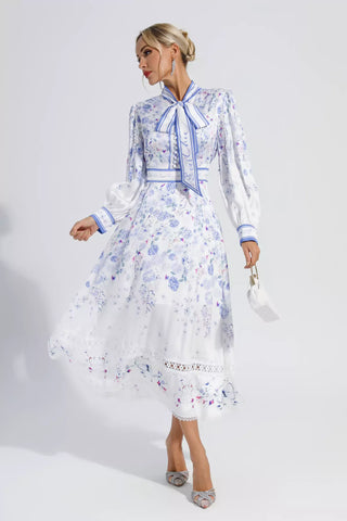 Oaklyn White Long Sleeve Floral Maxi Dress Oaklyn White Long Sleeve Floral Maxi Dress