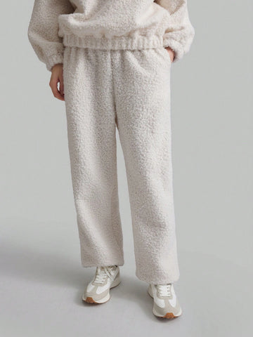 Ontre 2pcs/Set Applique Hoodie Top And Long Pants, Casual Winter Outfit Ontre 2pcs/Set Applique Hoodie Top And Long Pants, Casual Winter Outfit