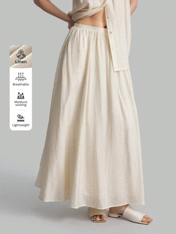 Ontre Women High Waist Pleated Skirt, Lined, Suitable For Autumn, Back To School, Outdoor Wear Ontre Women High Waist Pleated Skirt, Lined, Suitable For Autumn, Back To School, Outdoor Wear