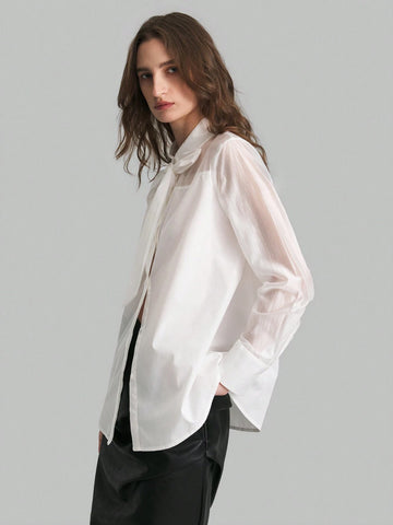 Women's Elegant Bow-Tie Blouse, Spring Autumn Women's Elegant Bow-Tie Blouse, Spring Autumn