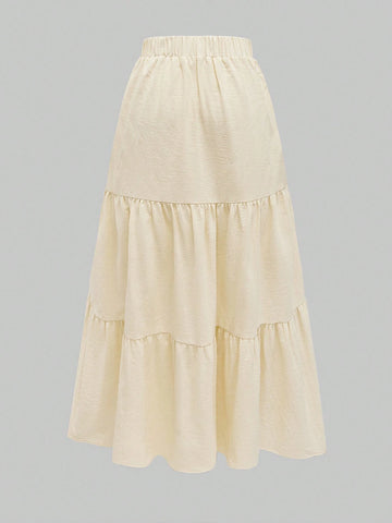 ROMWE Fairycore Seaside Vacation French Retro Star And Moon Embroidered Halter Neck Skirt Set For Women ROMWE Fairycore Seaside Vacation French Retro Star And Moon Embroidered Halter Neck Skirt Set For Women