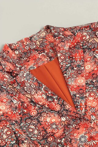 Remington Floral Feather Mini Dress Remington Floral Feather Mini Dress