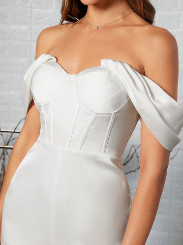 1pc Off Shoulder Wide Leg Jumpsuit 1pc Off Shoulder Wide Leg Jumpsuit