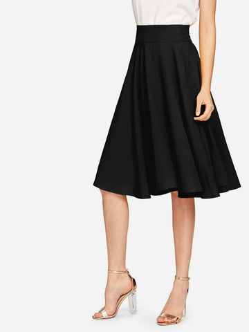 Clasi High Rise Wide Waistband Circle Skirt Clasi High Rise Wide Waistband Circle Skirt