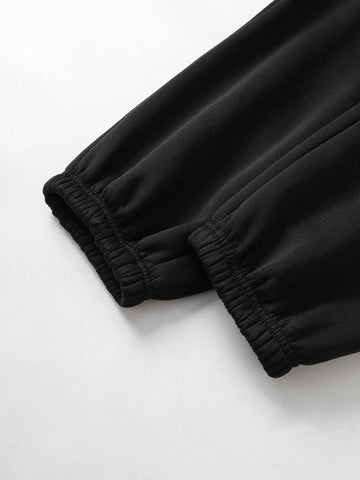 2pcs/Set Long Sleeve Hoodie And Sports Pants 2pcs/Set Long Sleeve Hoodie And Sports Pants