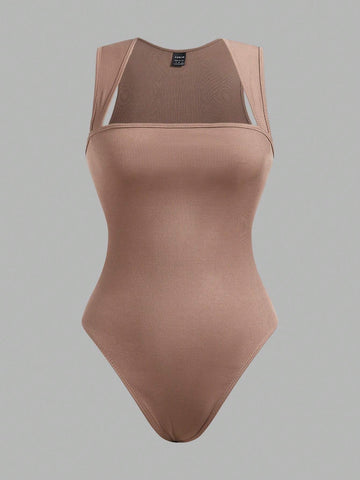 3pcs/Set Women New Solid Color Crew Neck Sleeveless Bodysuit 3pcs/Set Women New Solid Color Crew Neck Sleeveless Bodysuit