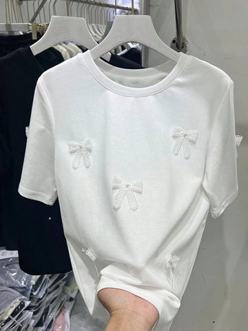 Slim Fit Women's Casual Short Sleeve T-Shirt, Women's Clothing Slim Fit Women's Casual Short Sleeve T-Shirt, Women's Clothing