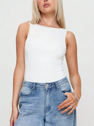 Women's Backless Bodysuit, Body-Hugging Women's Backless Bodysuit, Body-Hugging