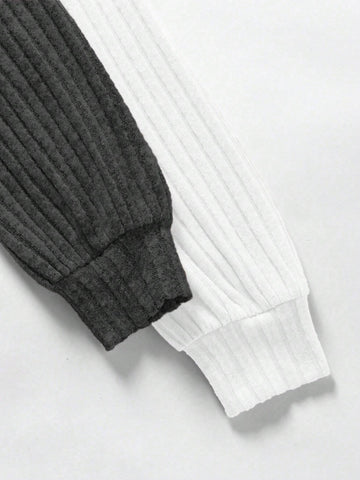 1pc Women Solid Color Rib-Knit Turtleneck Long Sleeve Bodysuit 1pc Women Solid Color Rib-Knit Turtleneck Long Sleeve Bodysuit