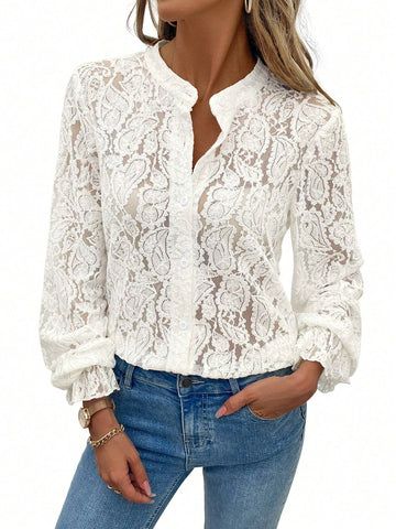 EZwear Vintage Plaid Preppy Style Loose Fit Women Blouse, Fashionable And Versatile For Autumn/Winter EZwear Vintage Plaid Preppy Style Loose Fit Women Blouse, Fashionable And Versatile For Autumn/Winter