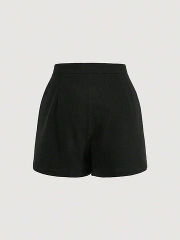 MOD Solid Fold Pleated Shorts MOD Solid Fold Pleated Shorts