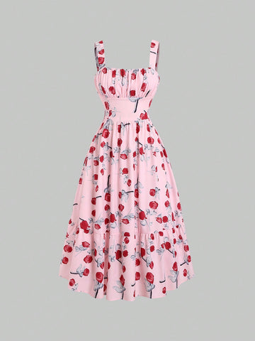 MOD Valentine's Day Romantic Floral Dress MOD Valentine's Day Romantic Floral Dress