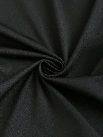 Women's Solid Color Scoop Neck Backless Bodysuit, Long Sleeve Women's Solid Color Scoop Neck Backless Bodysuit, Long Sleeve