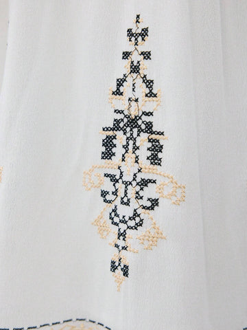 Maija Women Fashionable Bohemian Style Vacation Wind Skirt For Summer Maija Women Fashionable Bohemian Style Vacation Wind Skirt For Summer