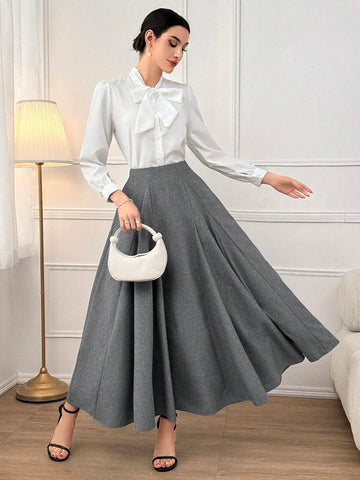Modely High Waist Flare Skirt Modely High Waist Flare Skirt