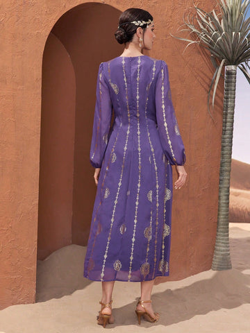 Women's Long Sleeve Casual Dress, Minimalist & Fashion, Suitable For Daily Wear Women's Long Sleeve Casual Dress, Minimalist & Fashion, Suitable For Daily Wear