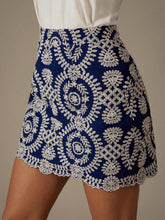 Privé Random Embroidered Women's Simple Everyday Skirt