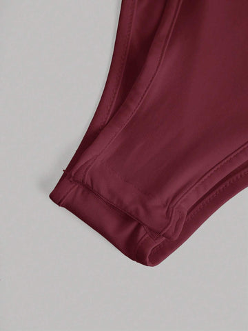 Women's Asymmetrical Pleated Strapless Bodysuit, Elegant For Casual Wear, Holiday, Wedding, Dating, Music Festivals, Summer Women's Asymmetrical Pleated Strapless Bodysuit, Elegant For Casual Wear, Holiday, Wedding, Dating, Music Festivals, Summer