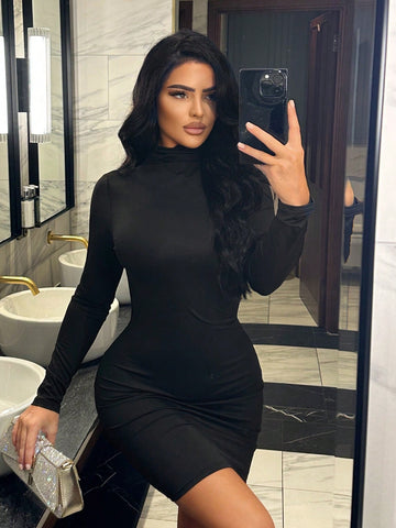 SXY 1pc Sexy Backless Clubwear Bodycon Dress SXY 1pc Sexy Backless Clubwear Bodycon Dress