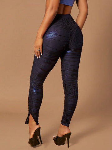 SXY Ruched Mesh Leggings SXY Ruched Mesh Leggings