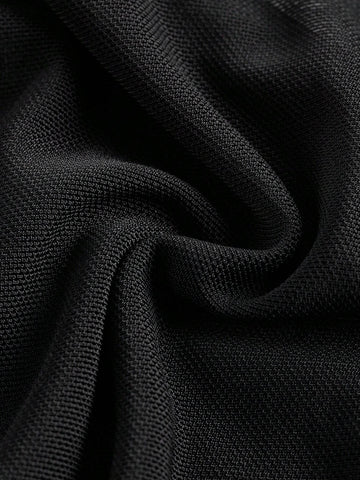 2024 New Style Elegant Long Sleeve Mesh Sheer Rhinestone Embellished Bodysuit - L 2024 New Style Elegant Long Sleeve Mesh Sheer Rhinestone Embellished Bodysuit - L