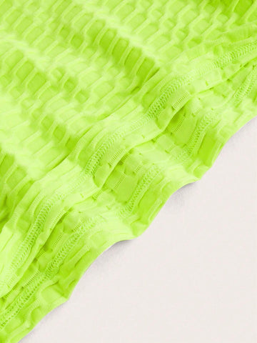 Women Summer Solid Color Texture Vest & Shorts Set Women Summer Solid Color Texture Vest & Shorts Set