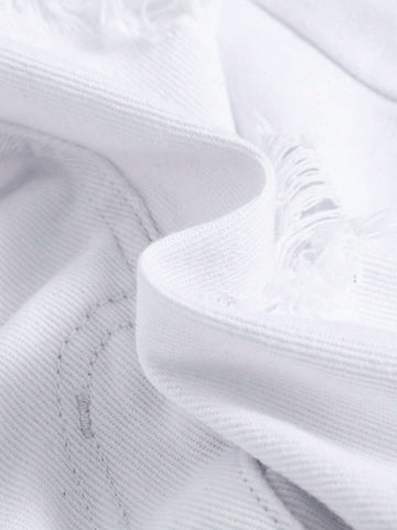 Tween Girls' Spring Summer Boho 2 Pieces Solid Short Sleeve T Shirt & White Distressed Ripped Raw Hem Denim Jeans Shorts Set,Summer Girls Clothes Outfits Tween Girls' Spring Summer Boho 2 Pieces Solid Short Sleeve T Shirt & White Distressed Ripped Raw Hem Denim Jeans Shorts Set,Summer Girls Clothes Outfits