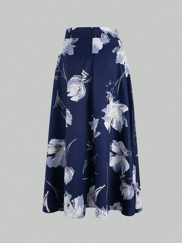 Unity Floral Print Flare Skirt Unity Floral Print Flare Skirt