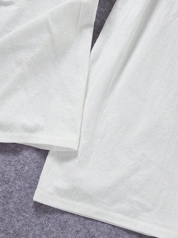 VCAY Women's Vacation Elastic Waist Wide-Leg Pants VCAY Women's Vacation Elastic Waist Wide-Leg Pants