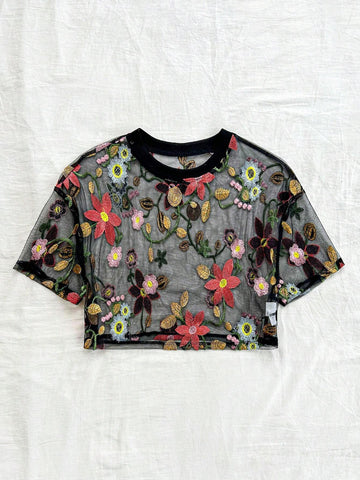 Summer Vacation Women Floral Embroidery Fashion Women Top,Ladies Sexy Lettuce Summer Vacation Women Floral Embroidery Fashion Women Top,Ladies Sexy Lettuce
