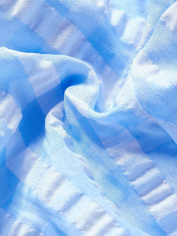 Tie-Dye Ruffled Cami Top And Skirt Set With Spaghetti Straps, Summer Tie-Dye Ruffled Cami Top And Skirt Set With Spaghetti Straps, Summer