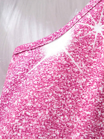 Young Girl Casual Chic Knitted Fitted Camisole Dress Young Girl Casual Chic Knitted Fitted Camisole Dress