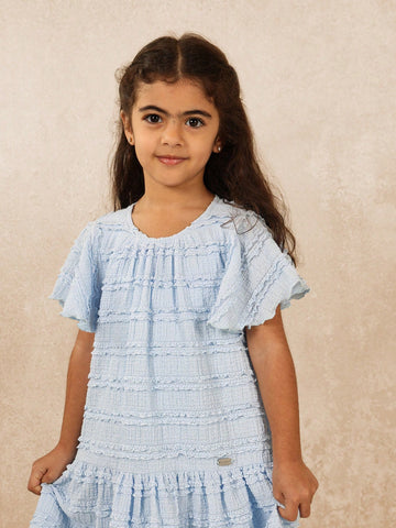Young GirlsComfy Young Girls Jersey Lace Dress Young GirlsComfy Young Girls Jersey Lace Dress