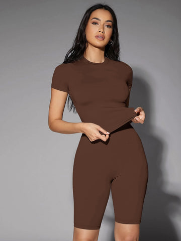 Silquee Solid Fitted Tee Silquee Solid Fitted Tee